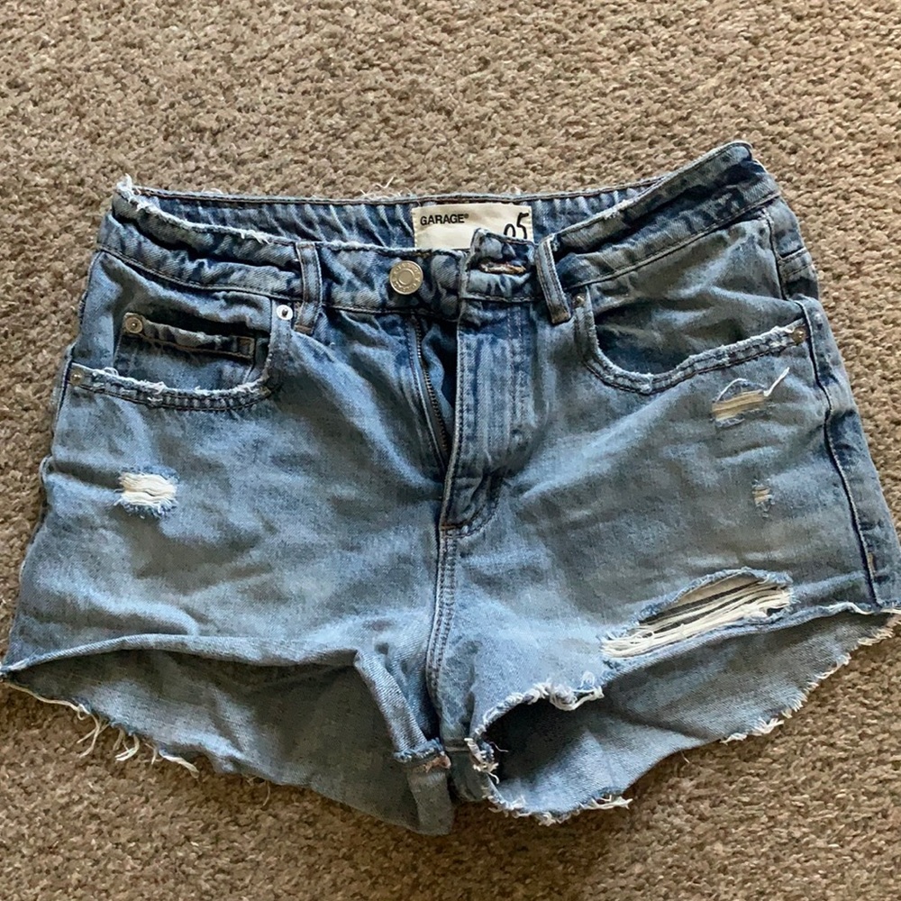Garage jeans shorts- size 5